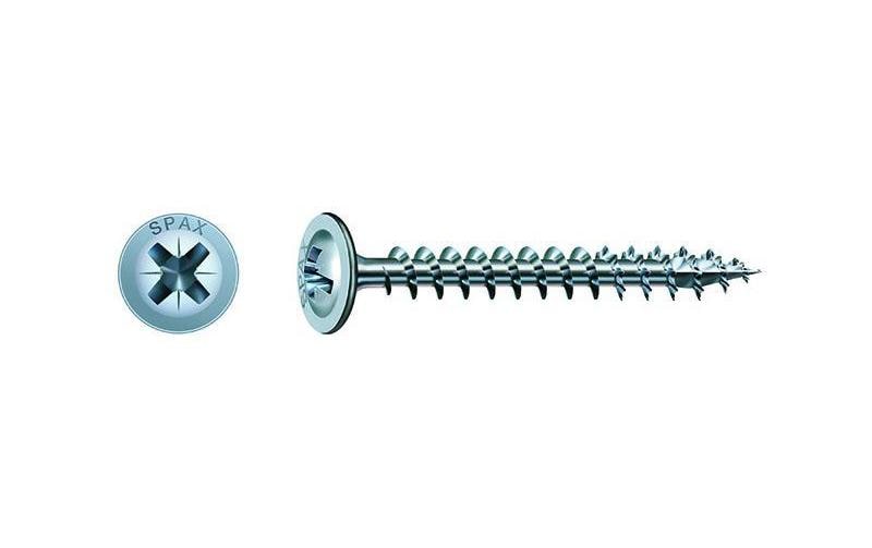 Spax Vis de panneau arrière 4 x 13 mm, 1000 Pièce/s