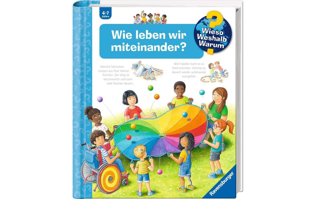 Ravensburger Livres pratiques pour enfants WWW: Wie leben wir miteinander?