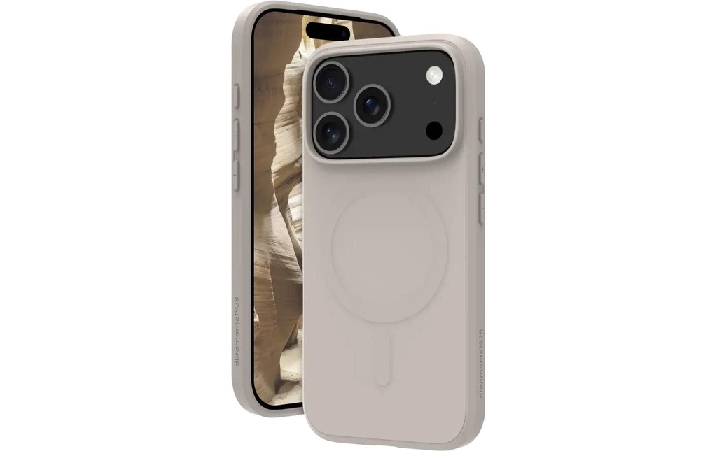dbramante1928 Coque arrière Greenland Pro MS  iPhone 17 Pro Beige