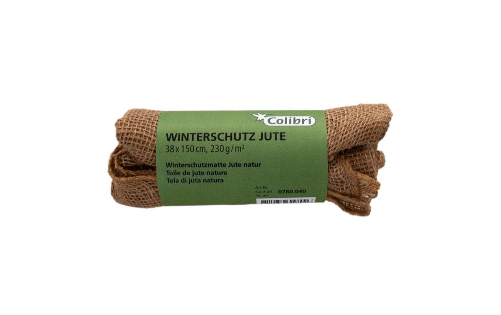 Colibri Protection hivernale en jute naturelle, 230 g/m² 150 x 38 cm