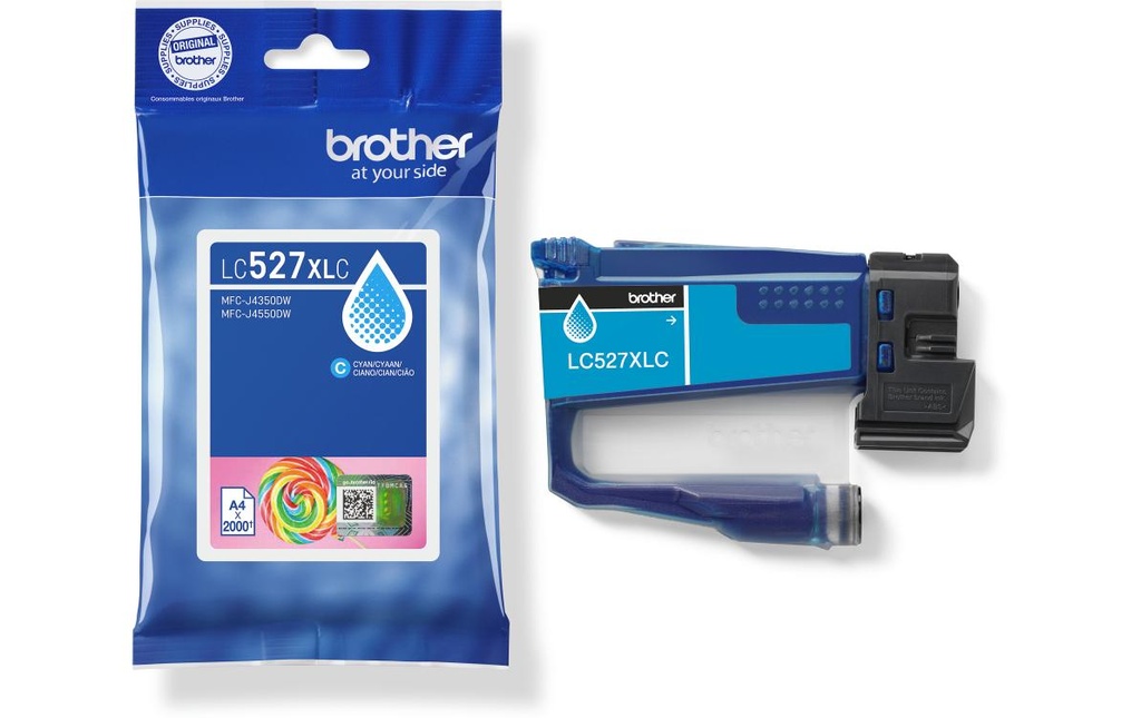 Brother Encre LC-527XLC Cyan