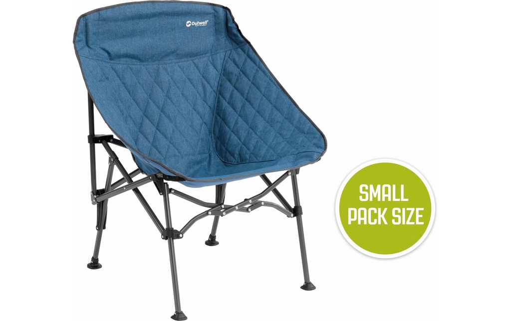 Outwell Chaise de camping Strangford, Bleu