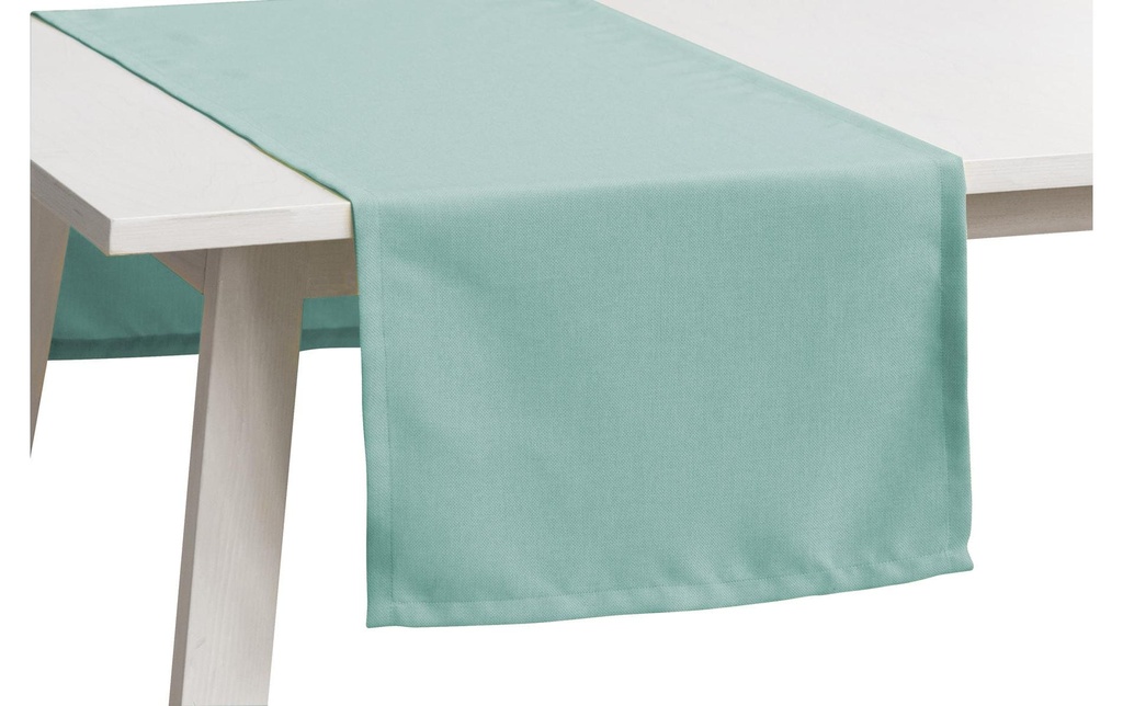Pichler Chemin de table Panama 50 cm x 150 cm, Jade