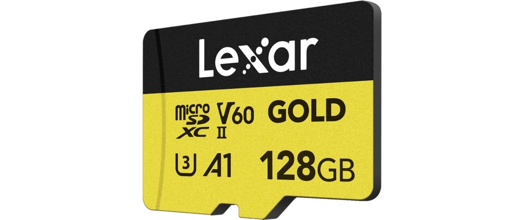 Lexar Carte microSDXC Professional Gold 128 GB