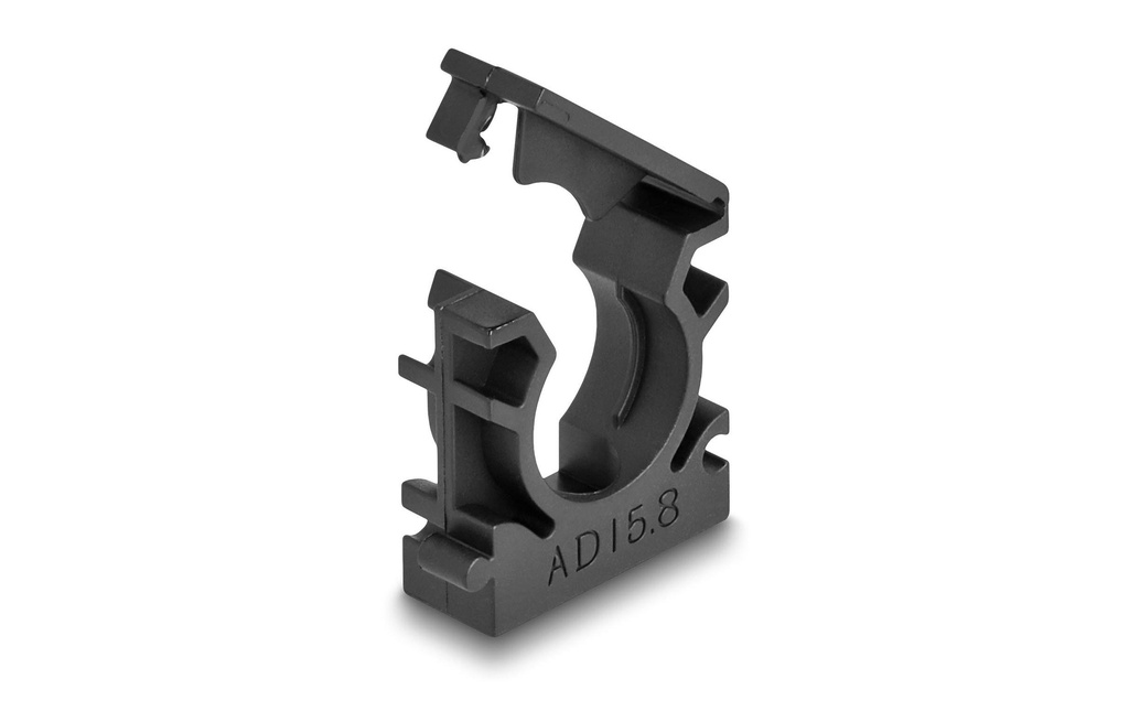 Delock Supports de manchon de câble 15.8 mm, 8 pièces, Noir