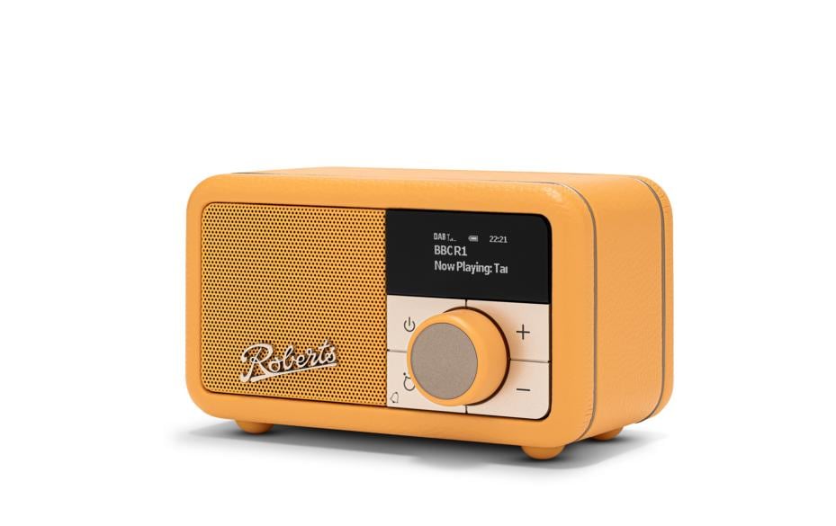 Roberts Radio DAB+ Revival Petite 2 Jaune foncé