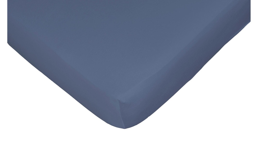 Nobilium Drap-housse Nela 180-200 x 200 cm, bleu clair