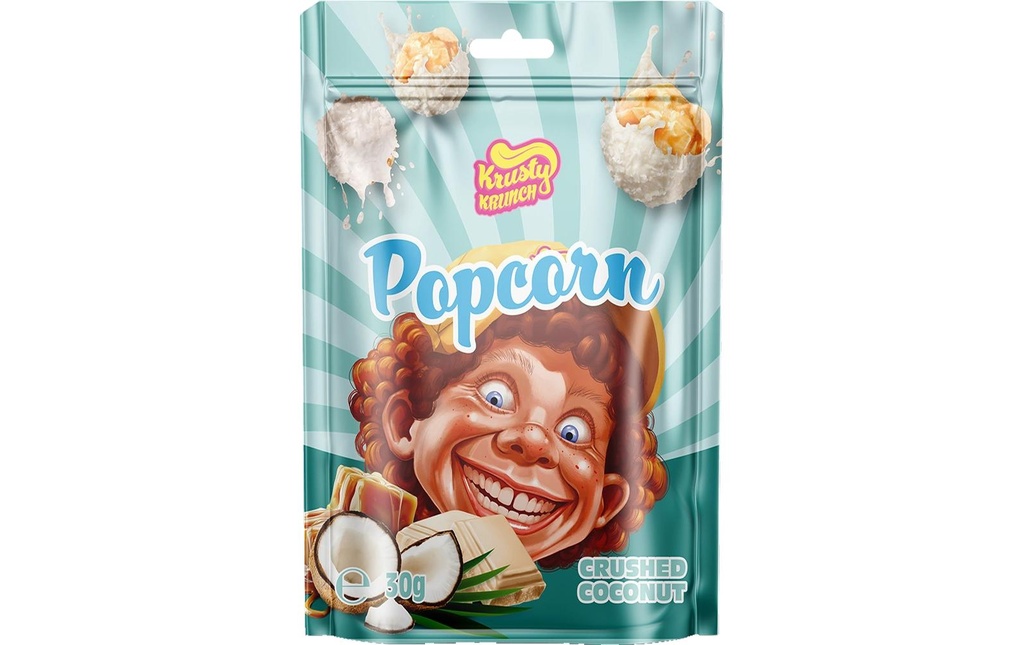 Krusty Krunch Popcorn Noix de coco écrasée 30 g