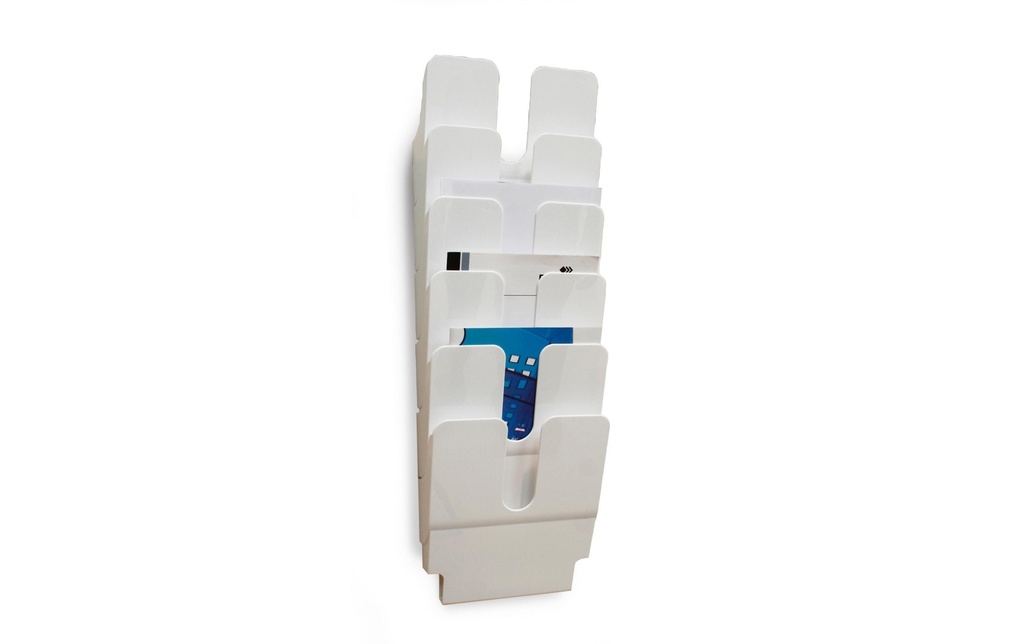 DURABLE Flexiplus 6 A4 haut blanc (6 pces)