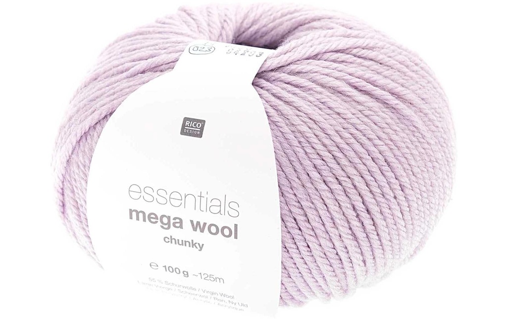 Rico Design Laine Essentials Mega Wool chunky 100 g, Lavande