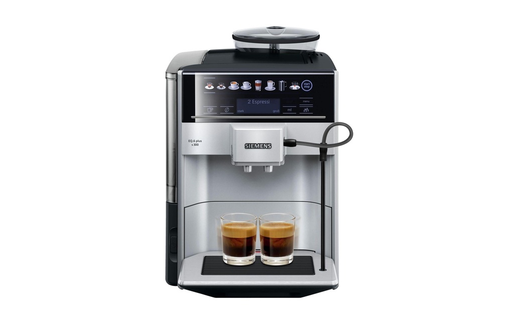 Siemens Machine à café automatique EQ.6 plus s300 Noir, Gris
