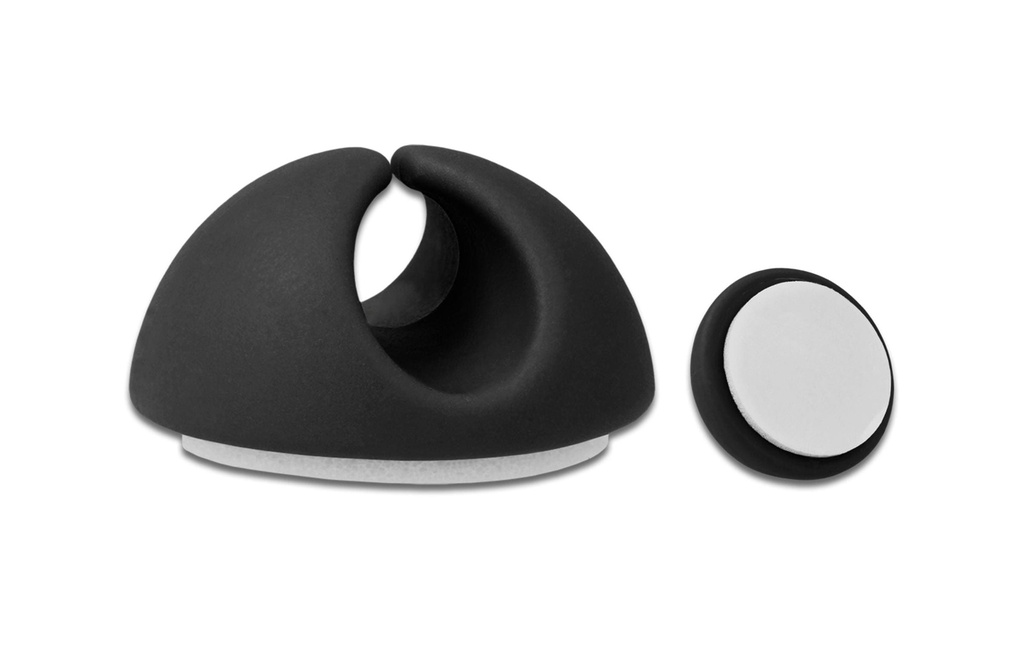Delock Porte-câble 35mm, pour 1 câble, autocollant 6 Pièce/s