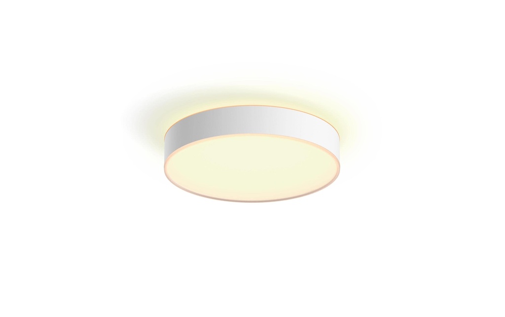 Philips Hue White Amb. Devere Plafonnier M blanc 1900 lm + variateur d'intensité lumineuse