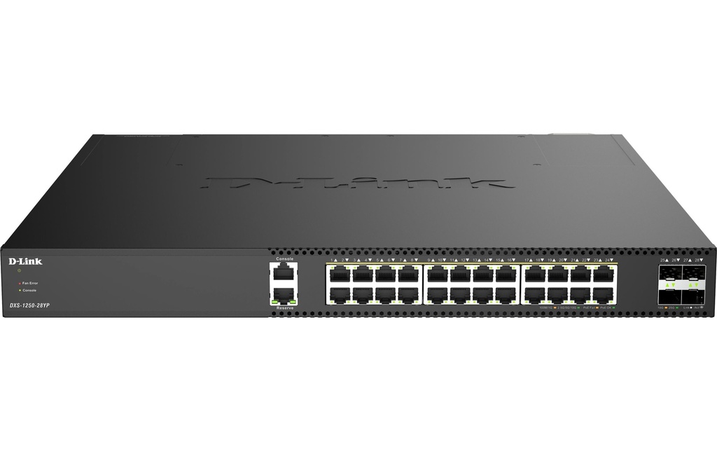 D-Link PoE++ Switch DXS-1250-28YP 28 ports