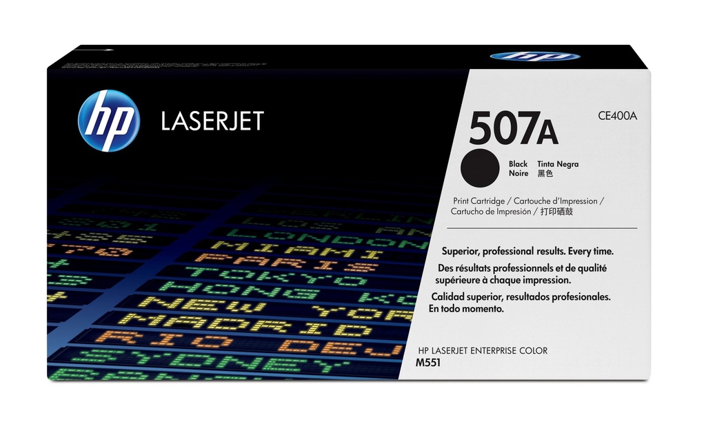 HP Toner Nr. 507A (CE400A) noir