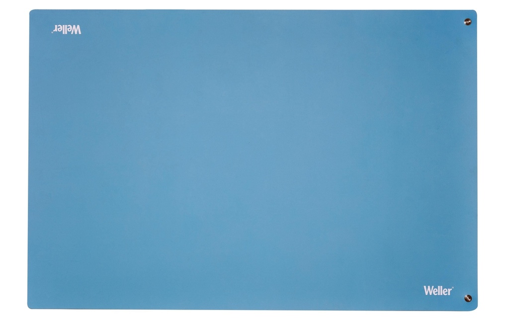 Weller Tapis de soudure de table ESD Premium 900 x 600 mm, Bleu