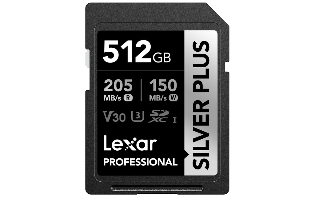 Lexar Carte SDXC Silver Plus 512 GB