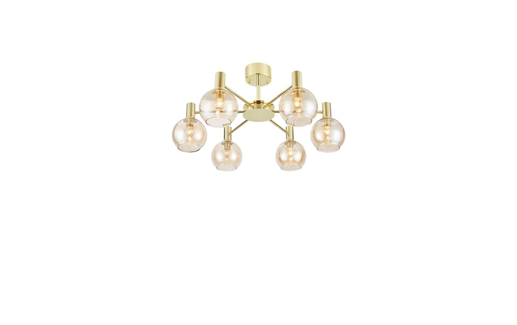 Markslöjd Plafonnier Ambra 6 flammes 75 cm