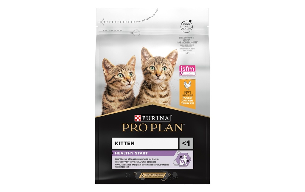 Purina Pro Plan Alimentation sèche Healthy Start Kitten au poulet 1.5 kg