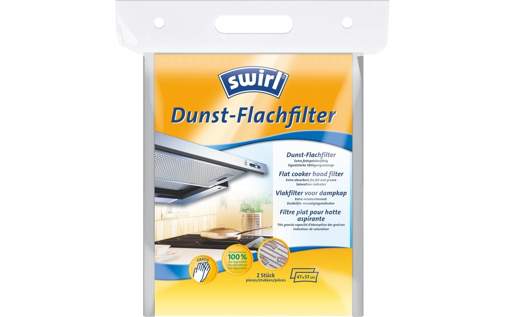 Swirl Filtre pour hotte aspirante 221974 2 Pièce/s
