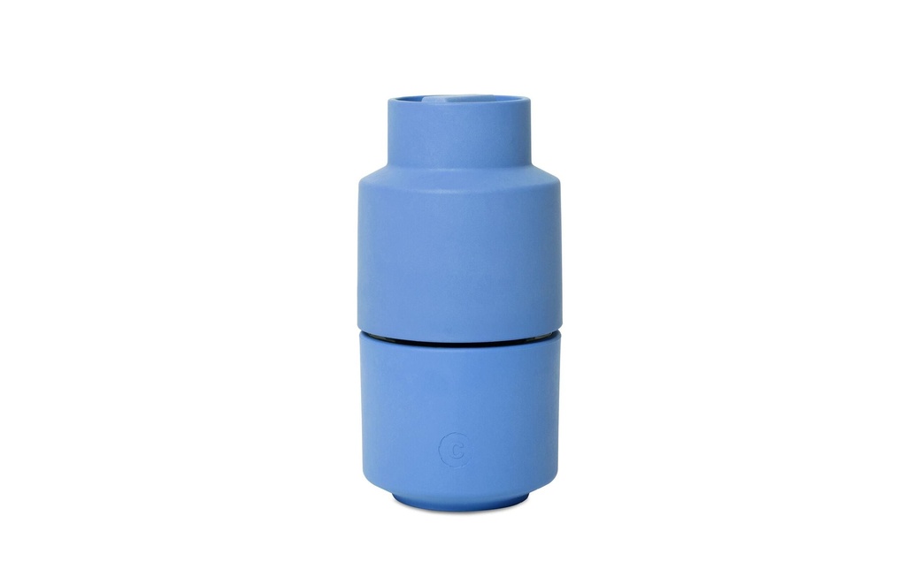 Crushgrind Moulin à épices Billund Sea Salt 12 cm, Bleu clair