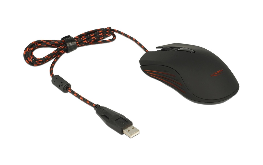 Delock Souris de gaming 12531 USB 4800 dpi