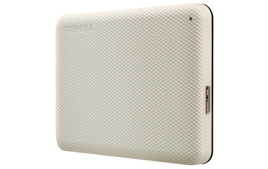 Toshiba Disque dur externe Canvio Advance 1 TB, Blanc