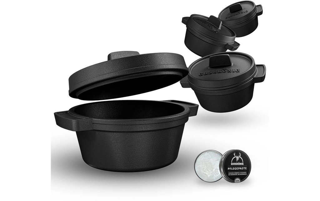 Gusskoenig Mini Dutch Oven 4 set 300 ml
