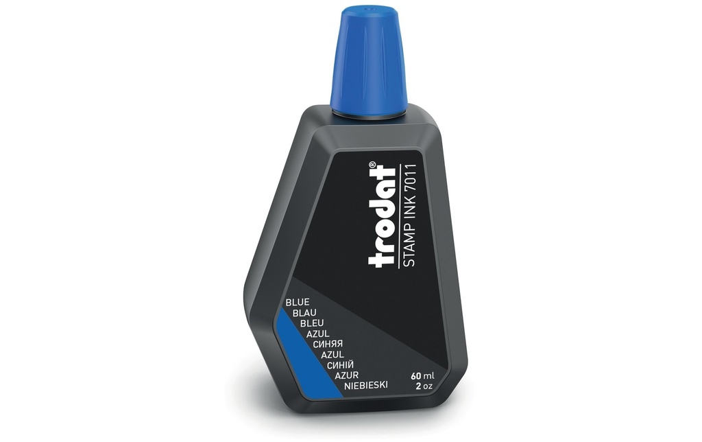 Trodat Encre pour tampon 7011 28 ml, Bleu