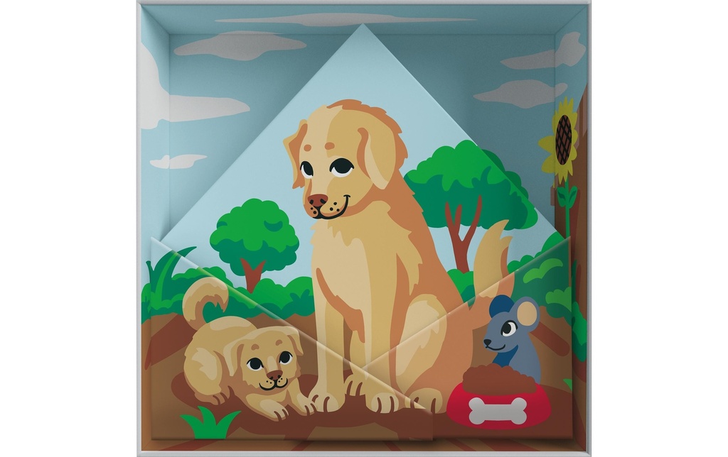 Ravensburger Peinture avec chiffres CreArt Do it together – Chiens