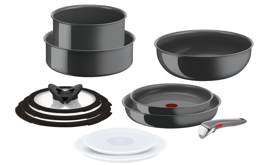 Tefal Set de casseroles Ingenio Renew 11 pièces 20 cm/22 cm/24 cm/26 cm
