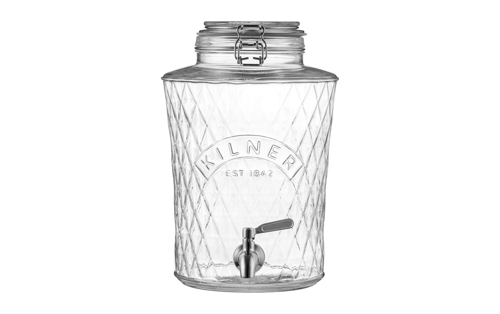 Kilner Distributeur à boissons Diamond 5 l