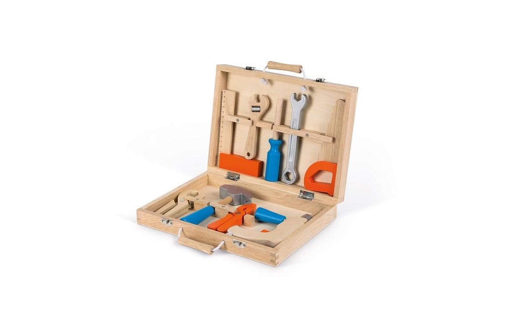 Janod Artisans Boîte à outils Brico'Kids Bois