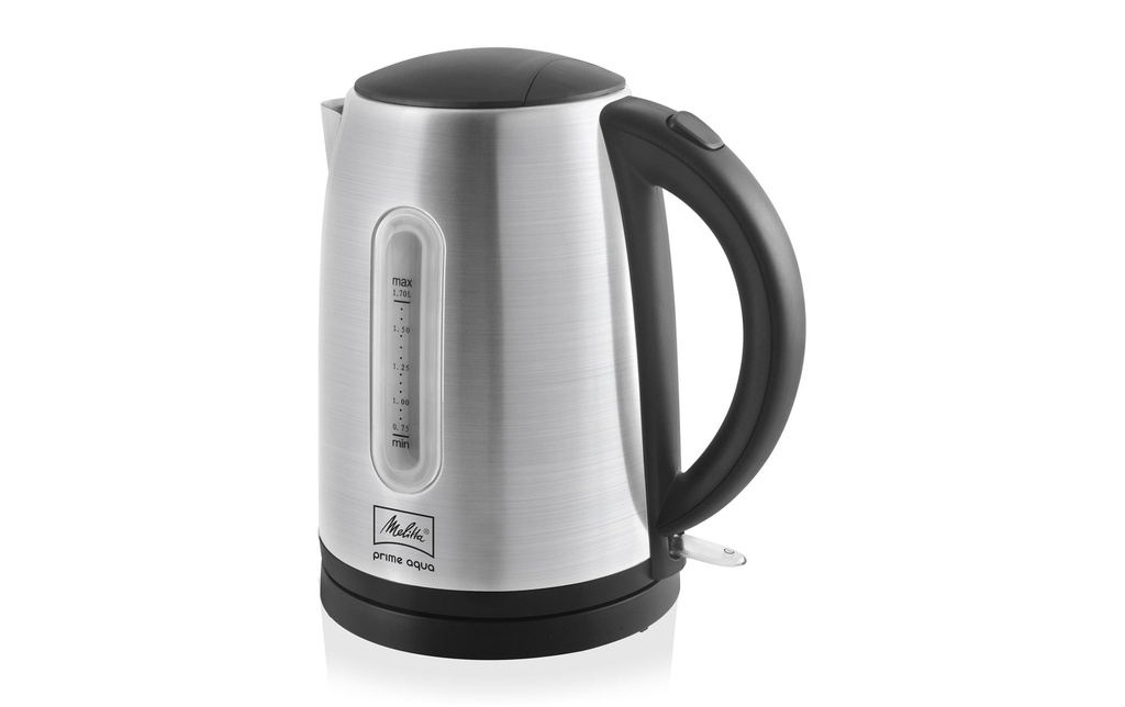 Melitta Bouilloire Prime Aqua 1.7 l, Argenté
