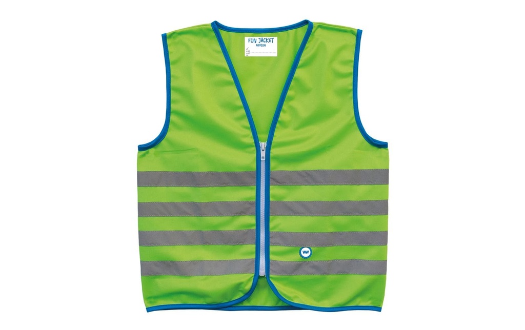 wowow Veste réfléchissante Fun Jacket L, Vert