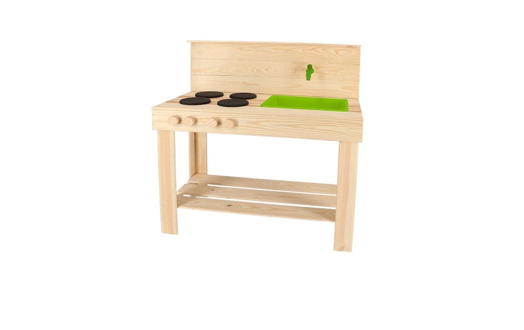 Esschert Design Cuisine de boue pour les enfants dans le jardin 78 x 43 x 87 cm