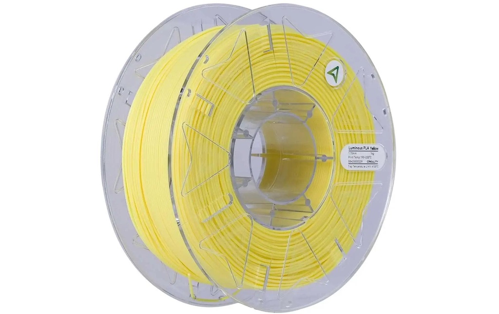 Creality Filament PLA Lumineux Jaune 1.7 mm 1 kg