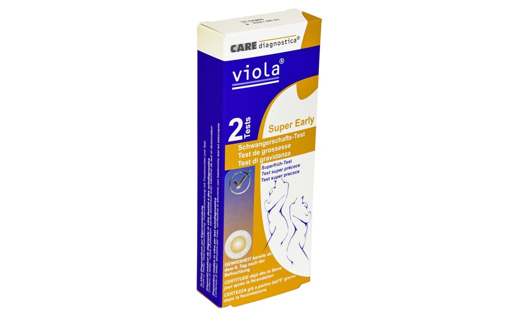 Viola Test de grossesse Super Early  2 pièces