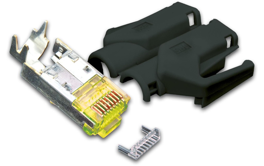 Wirewin Connecteur RJ45 Hirose TM31 50 Pièce/s, Noir
