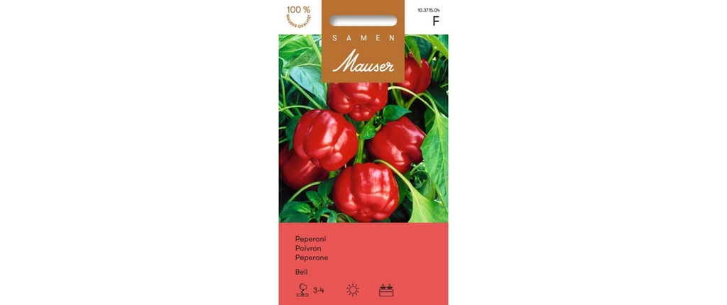 Samen Mauser Semence Clochette Pepperoni