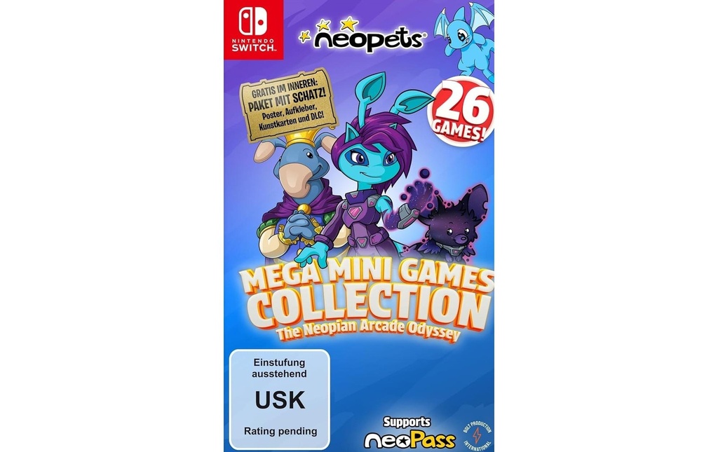 Flashpoint Neopets – Mega Mini Collection D1 Edition [NSW] (D) (Boîte)