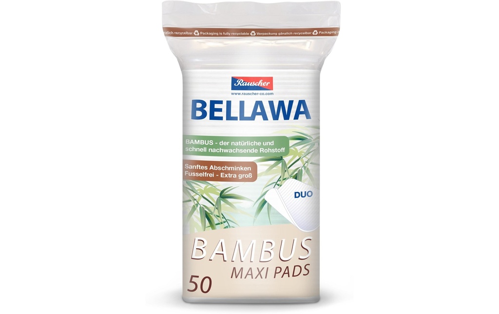 Bellawa Maxi pads en bambou 50 pièces
