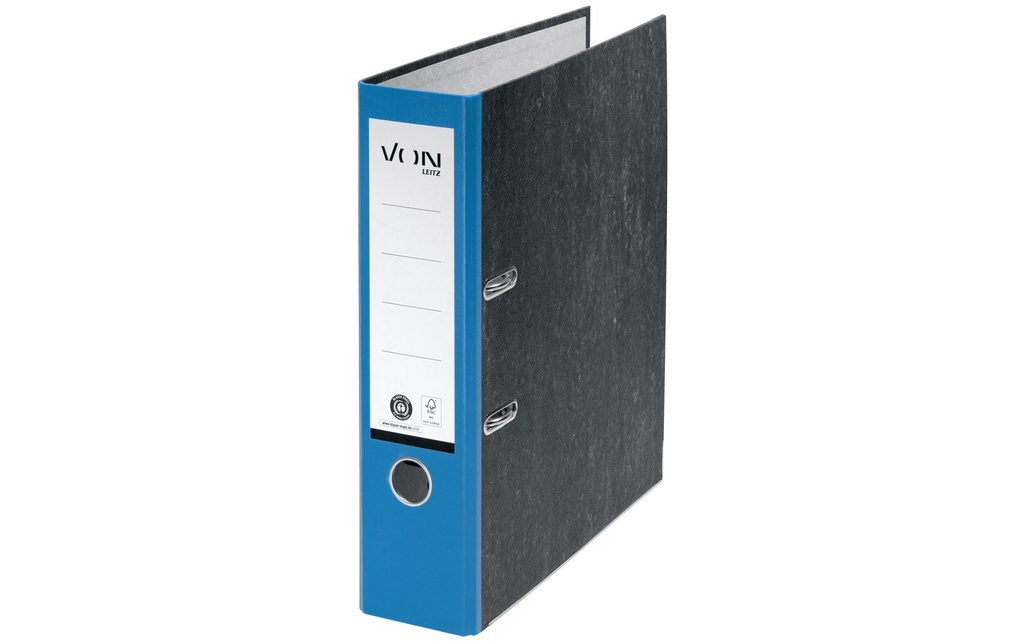 VON Dossier 8 cm, Bleu