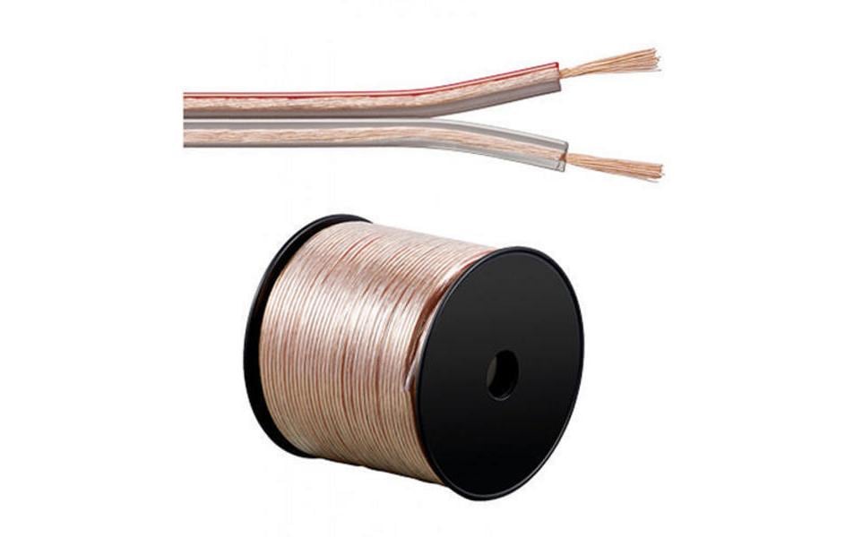 HDGear Câble de haut-parleurs 4 mm² OFC 20 m