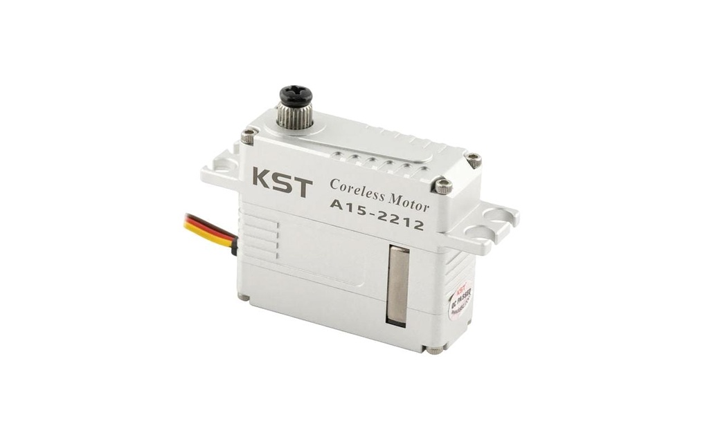 KST Mini Servo A15-2212 V8.0 25 kg, 0.11 s, Digital HV
