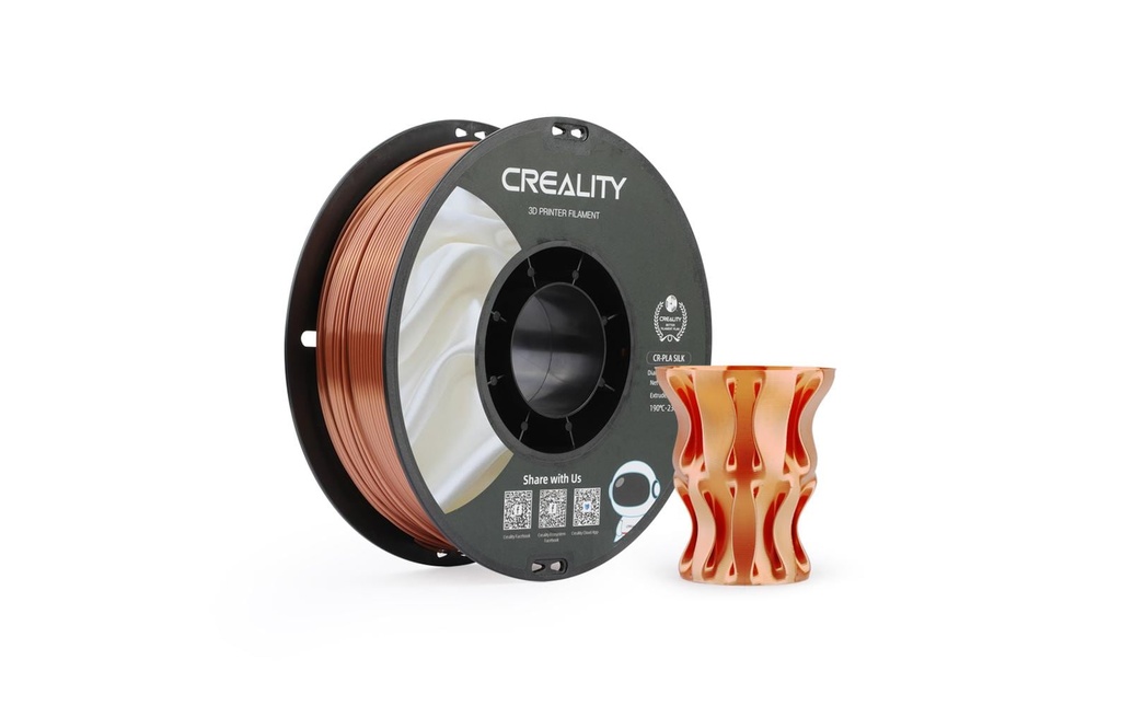 Creality Filament PLA, Silk cuivre, 1.75 mm, 1 kg
