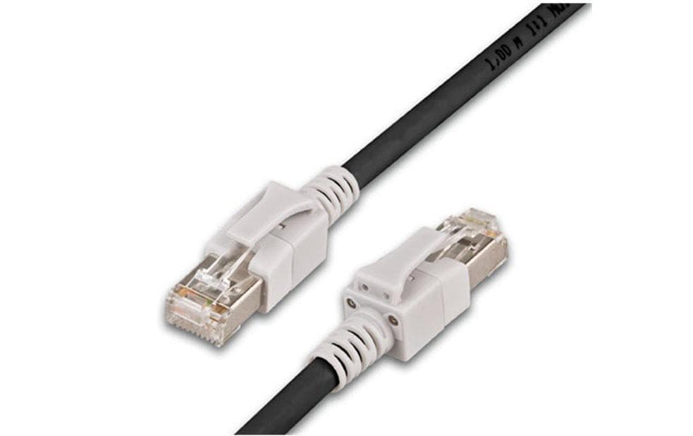 Wirewin Câble patch RJ-45 - RJ-45, Cat 6A, S/FTP, 5 m, Noir