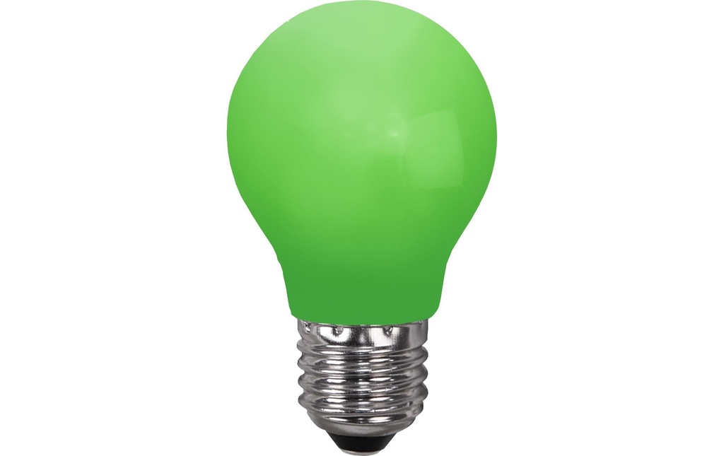 Star Trading Ampoules LED E27 A55 Outdoor Lighting 15 lm, vert, 0.9W, 220-240 V AC