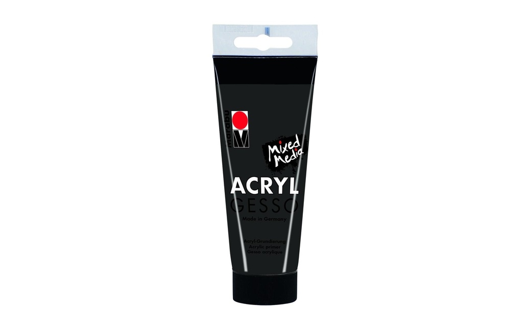 Marabu Couche de fond Gesso 100 ml, Noir