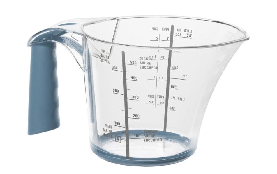 Rotho Verre mesureur Loft 6 dl, Bleu/Transparent